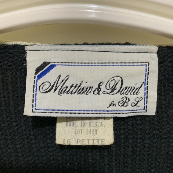 Vintage cropped sweater - Picture 4 of 4